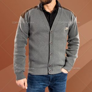 ژاکت بافت مردانه Weston (خاکستری)