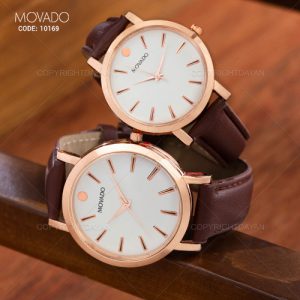ست ساعت مچی مردانه زنانه Movado مدل 10169