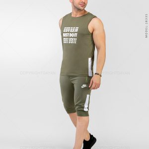 ست رکابی شلوارک مردانه Nike مدل 18335