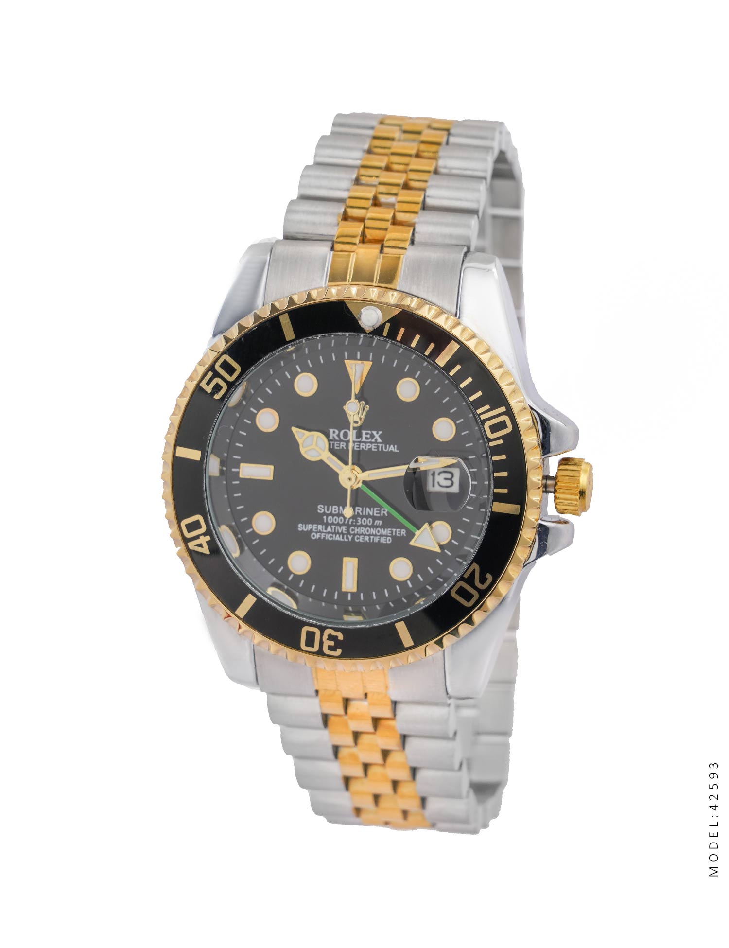 ساعت مچی عقربه ای مردانه Rolex مدل 42593