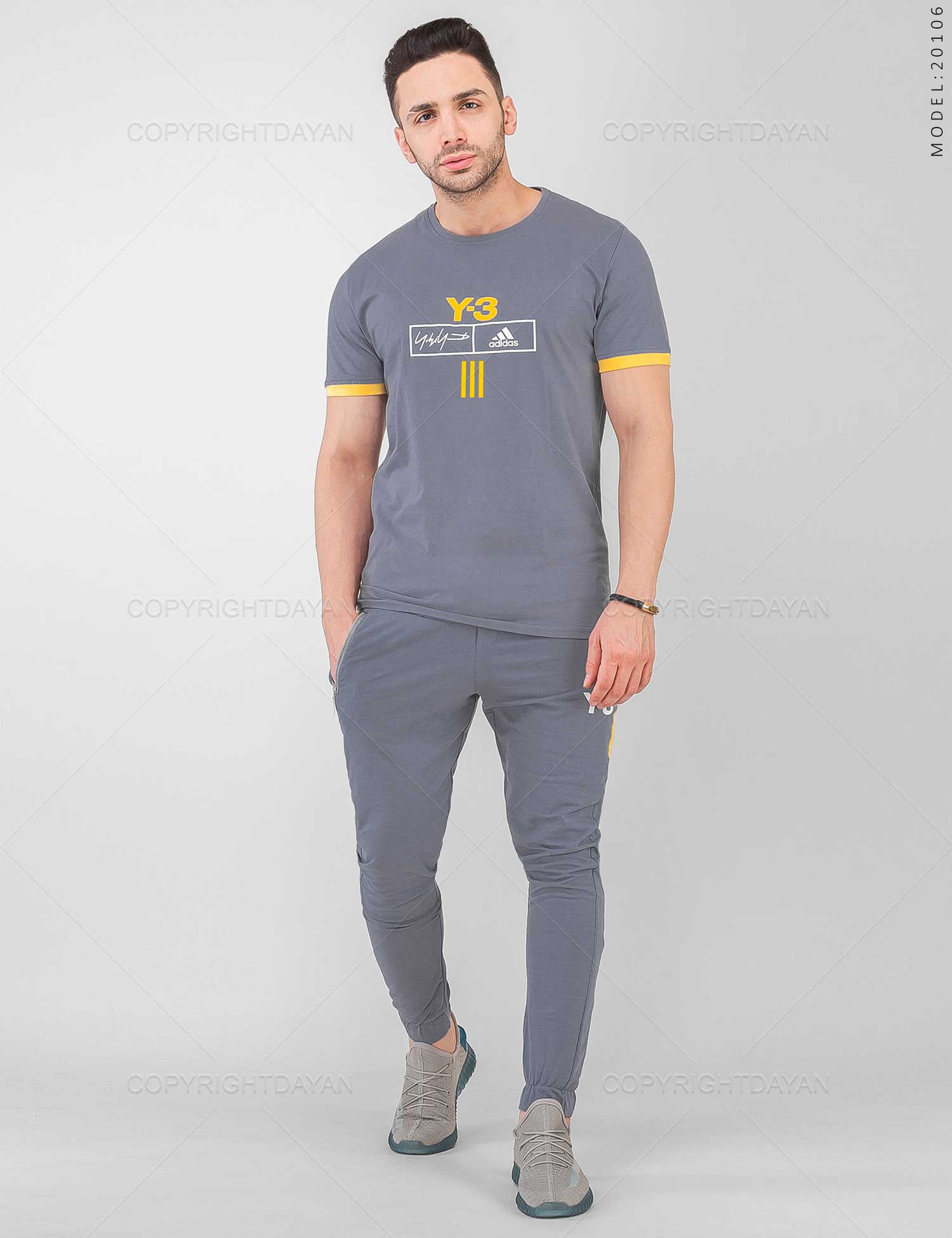 ست تیشرت شلوار مردانه Adidas مدل 20106