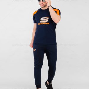 ست تیشرت شلوار مردانه Skechers مدل 18669
