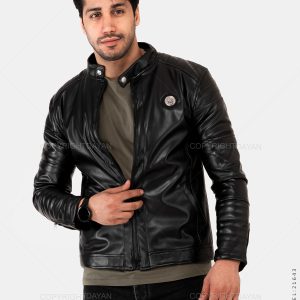 کاپشن چرمی مردانه Mason مدل 21643