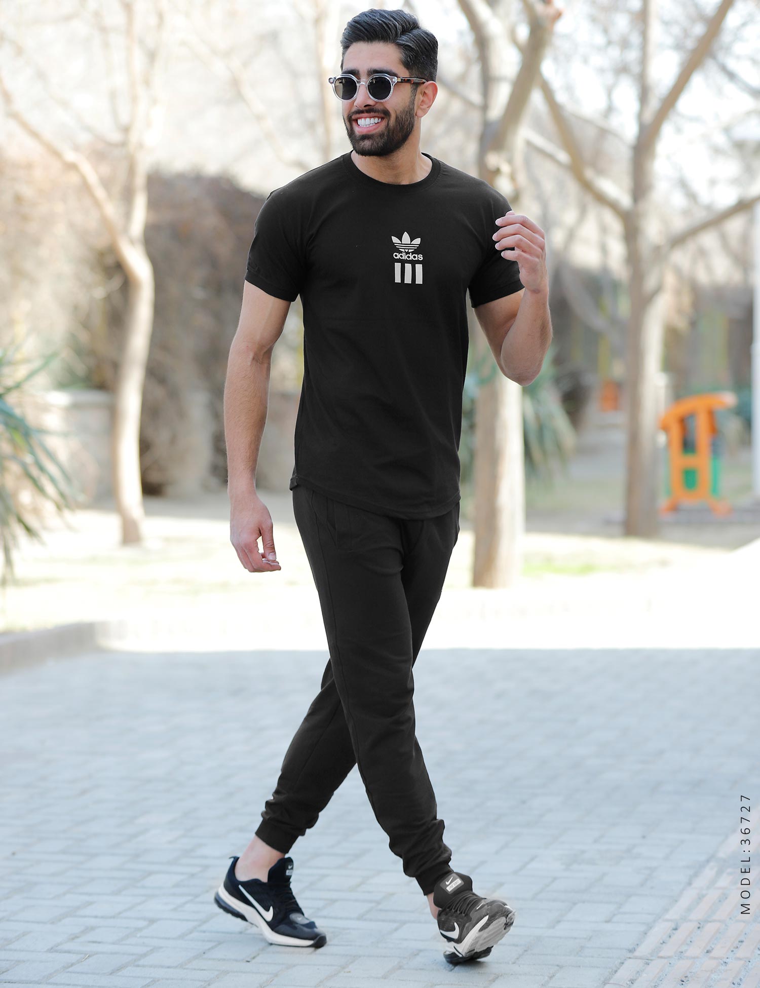 ست تیشرت شلوار اسپرت Alma مدل 36727