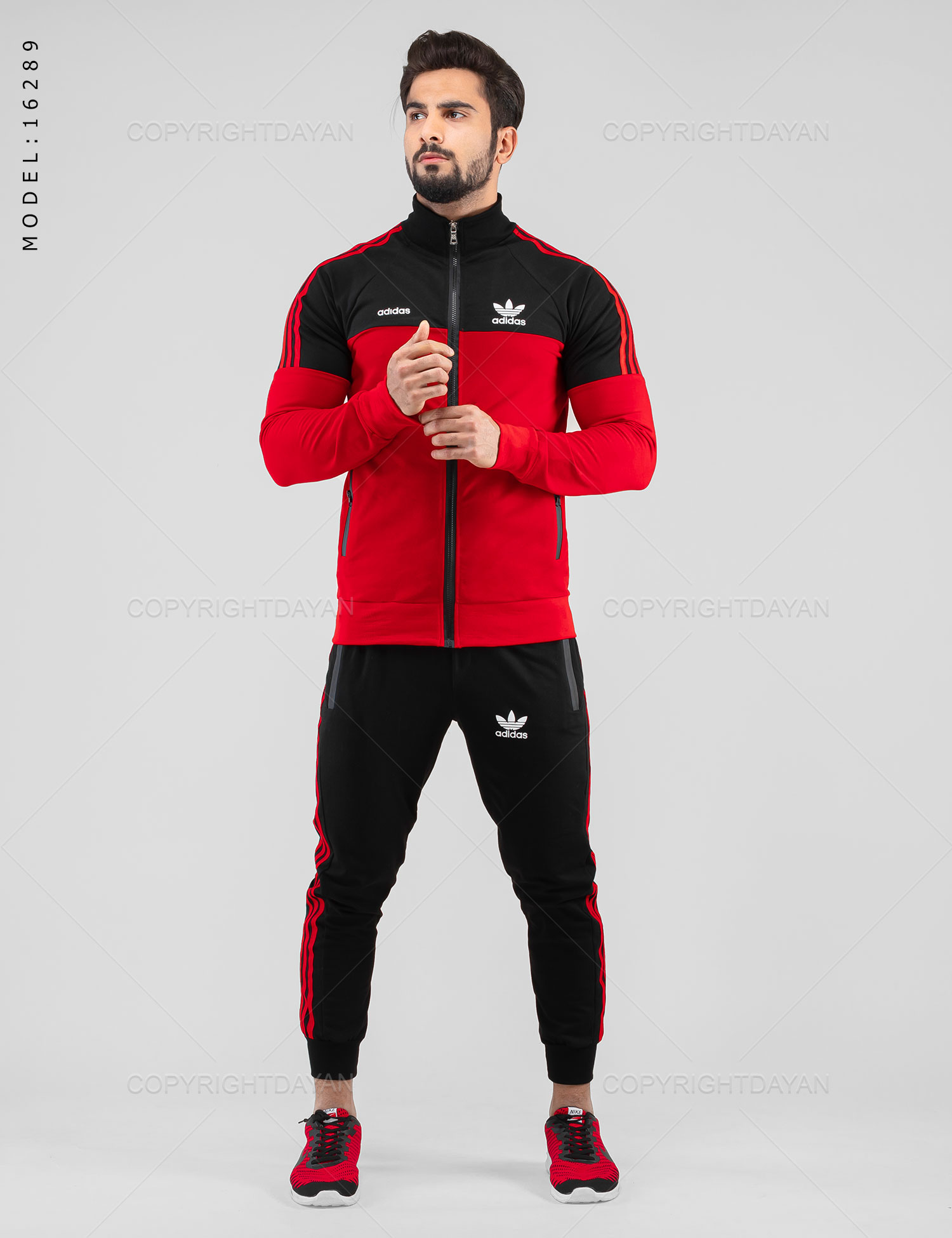 ست سویشرت شلوار مردانه Adidas مدل 16289