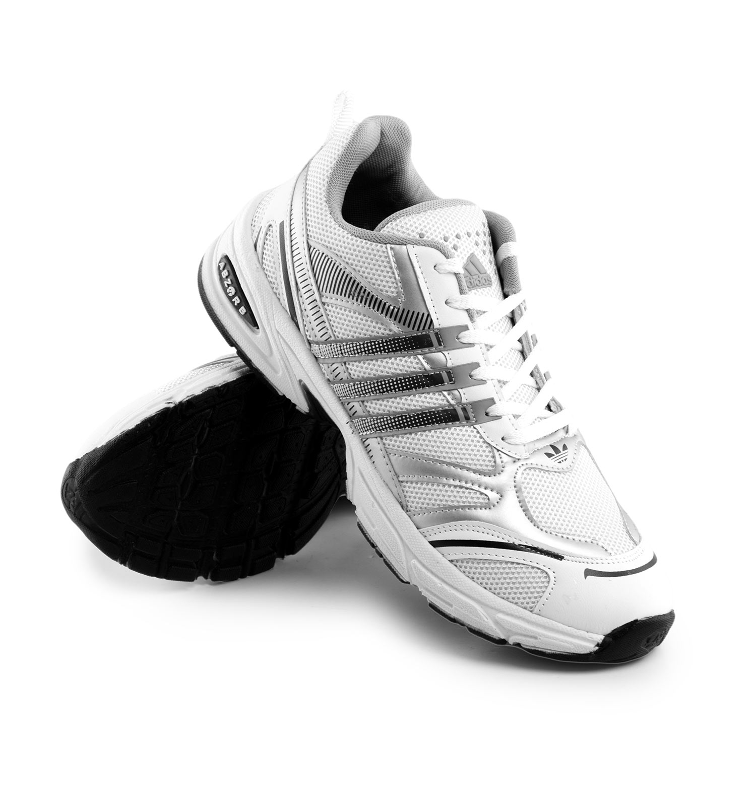 کفش اسپرت Adidas مردانه سفید بندی مدل 43178