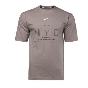 تیشرت Nike یقه گرد مردانه پنبه طرحدار مدل 45213