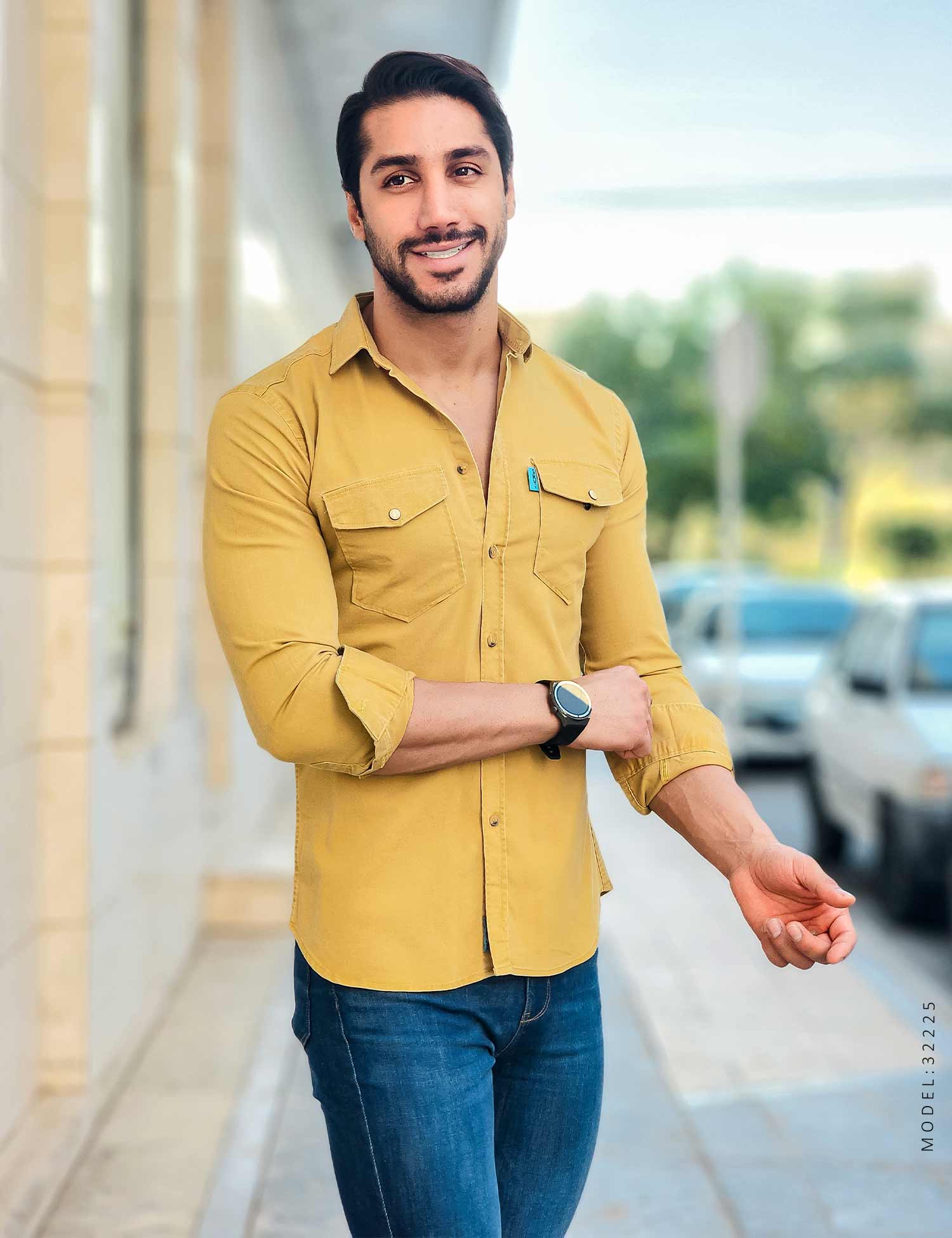پیراهن مردانه Zima مدل 32225