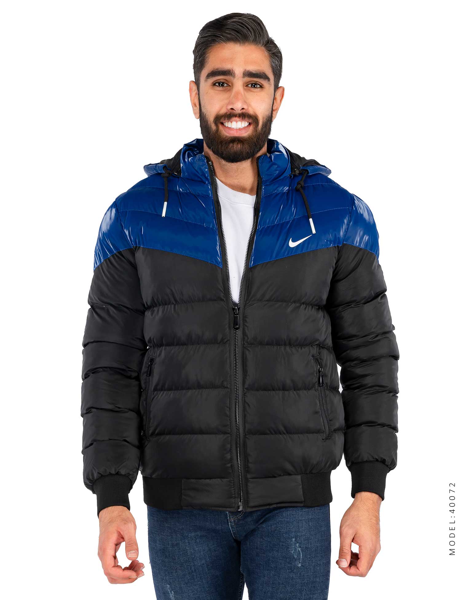 کاپشن مموری مردانه بادی Nike مدل 40072