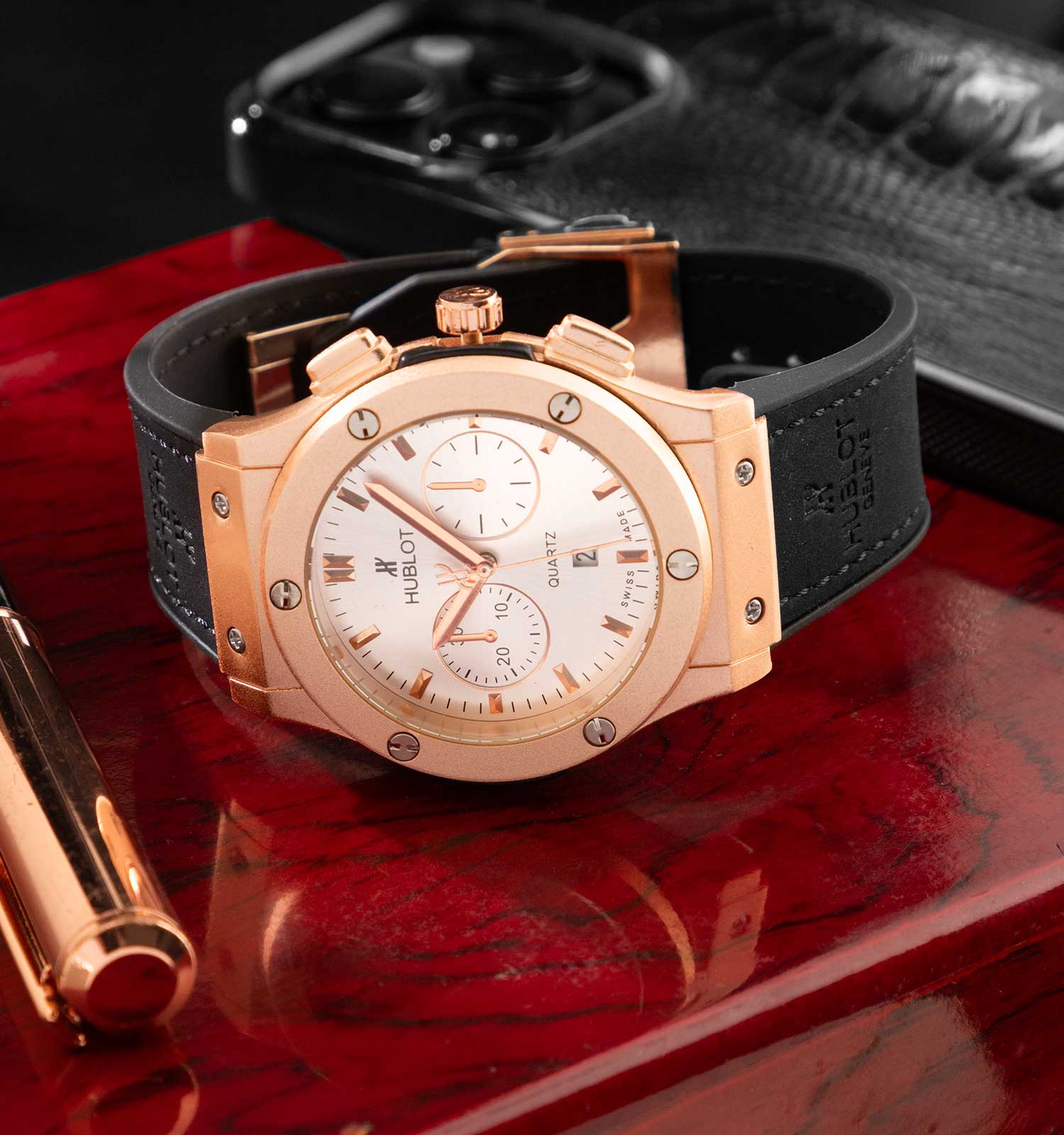 ساعت مچی عقربه ای مردانه Hublot مدل 41896