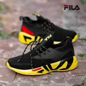 کفش مردانه Fila مدل K 2101 (مشکی زرد)