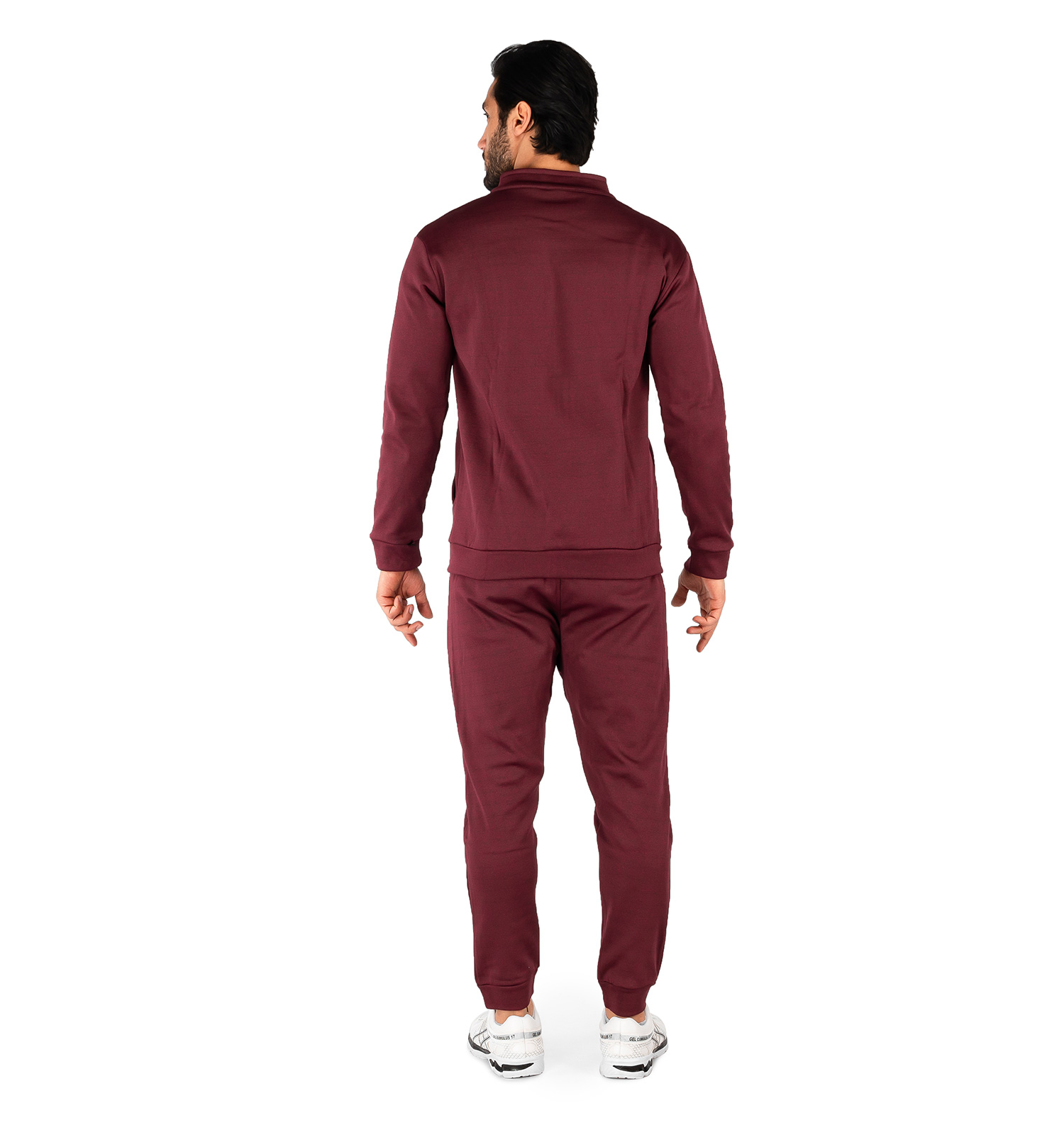 ست سویشرت شلوار مردانه آستین بلند Adidas ساده یقه ایستاده مدل 43993