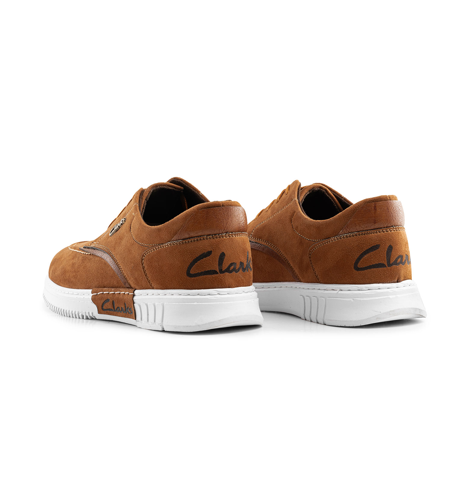 کفش روزمره Clarks مردانه عسلی بندی مدل 41324