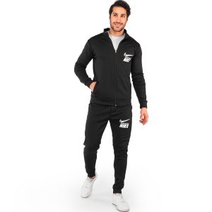 ست سویشرت شلوار مردانه آستین بلند مشکی Nike مدل 42333