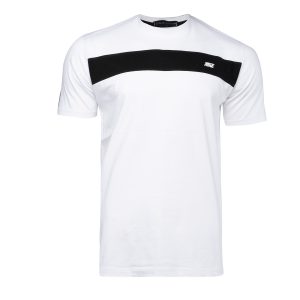 تیشرت Nike یقه گرد مردانه سفید پنبه ساده مدل 45273