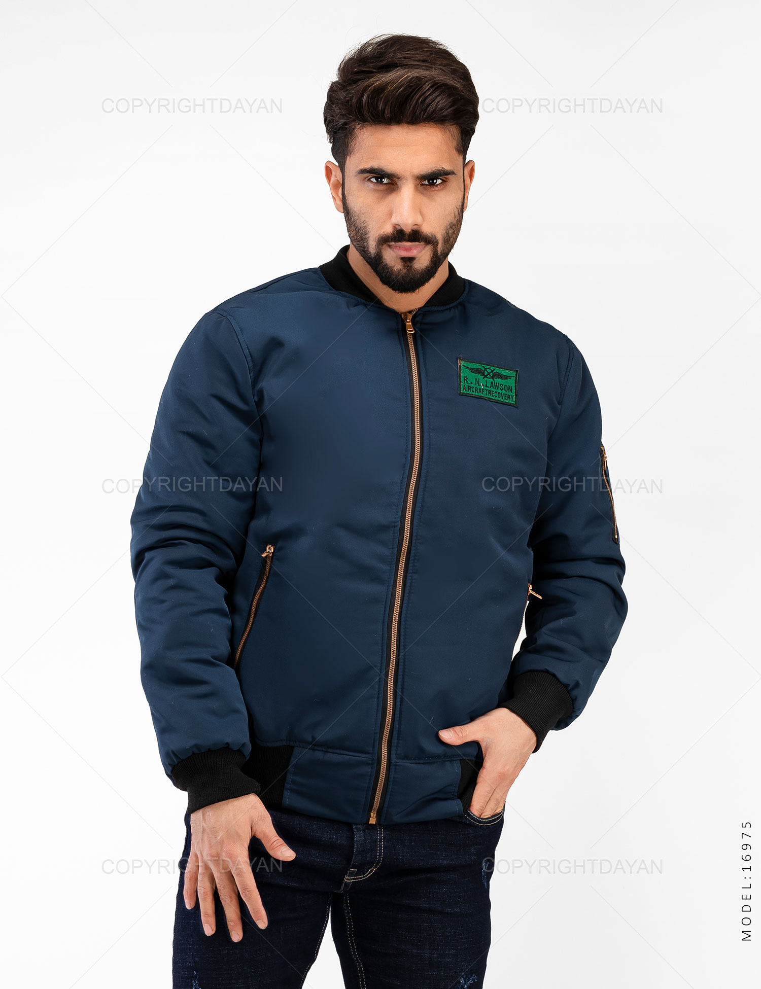کاپشن خلبانی مردانه Enzo مدل 16975