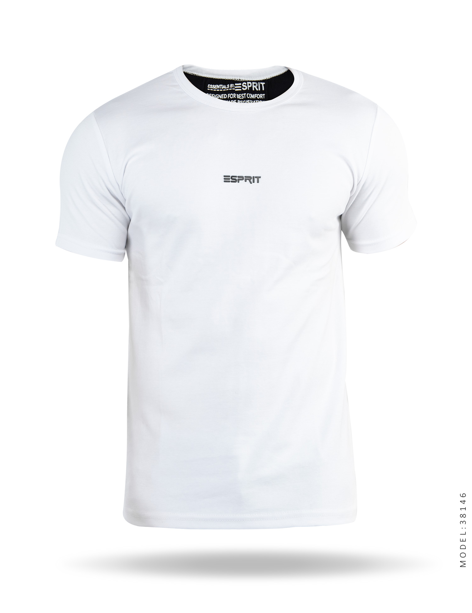 تیشرت مردانه یقه گرد Esprit مدل 38146