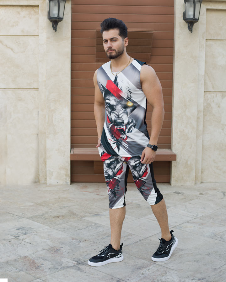 ست تاپ شلوارک مردانه مدل jodon