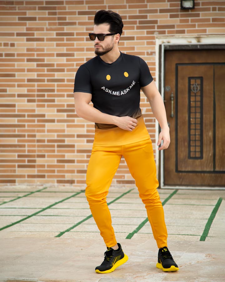 ست تیشرت شلوار مردانه مدل Askme