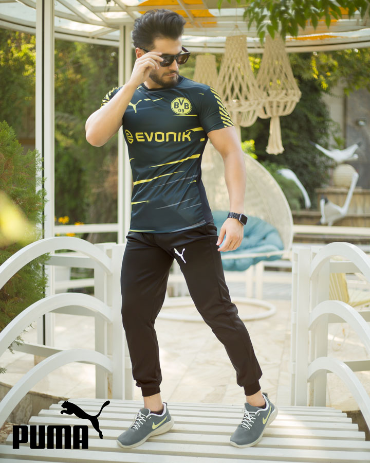 ست تیشرت شلوار مردانه evonik مدل DADDY