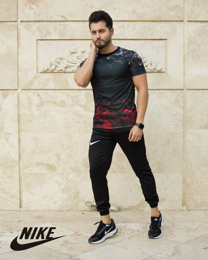 ست تیشرت شلوار مردانه nike مدل ALVIN