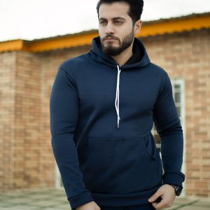 هودی مردانه مدل Icon سورمه ای