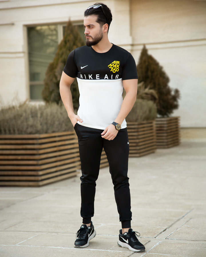 ست تیشرت شلوار Orton سفید