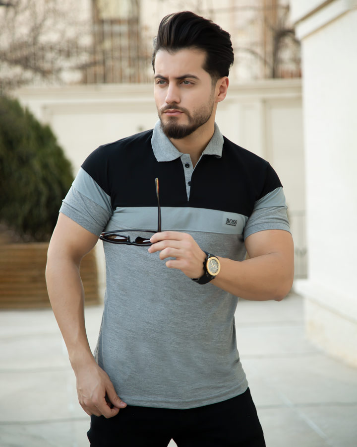 تیشرت مردانه مدل Zisa مشکی