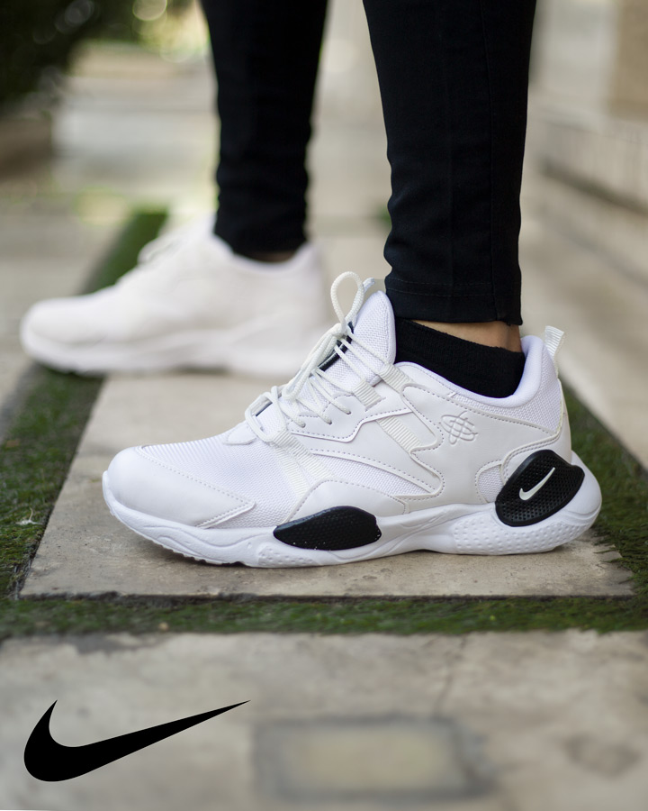 کفش مردانه Nike مدل Madrid سفید مشکی