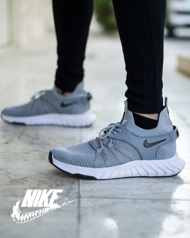 کفش مردانه Nike مدل aytkin طوسی