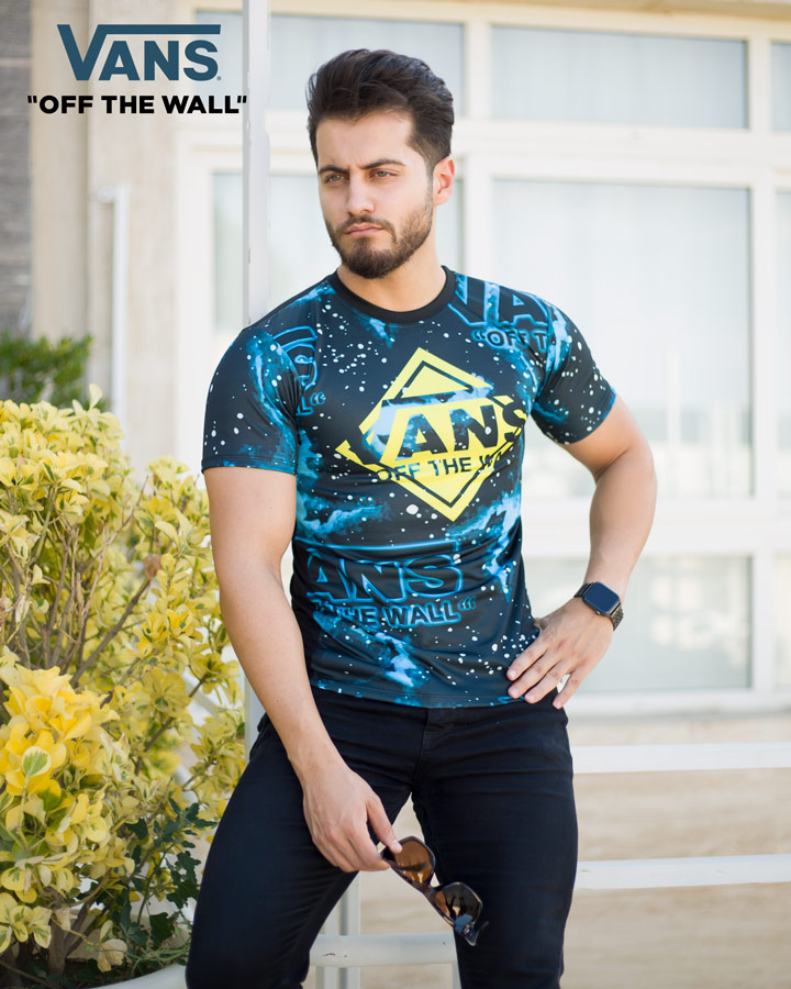 تیشرت مردانه vans مدل off the wall