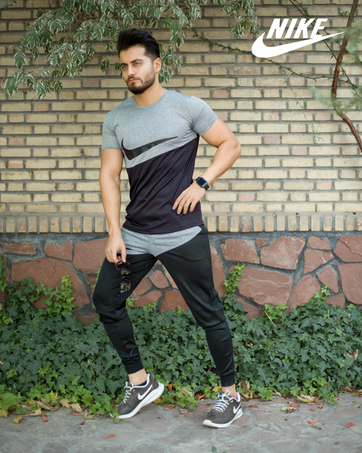 ست تیشرت شلوار مردانه nike مدل corvette