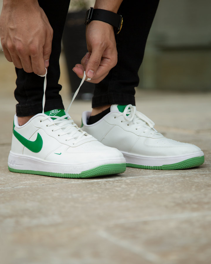 کفش مردانه Nike مدل Mercury سفید سبز