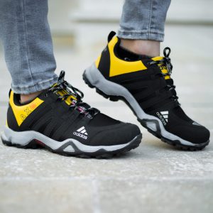 کفش مردانه Adidas مدل Sosalo مشکی زرد
