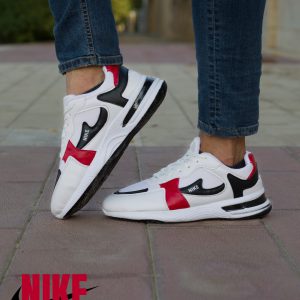 کفش مردانه nike مدل Genicco سفید قرمز