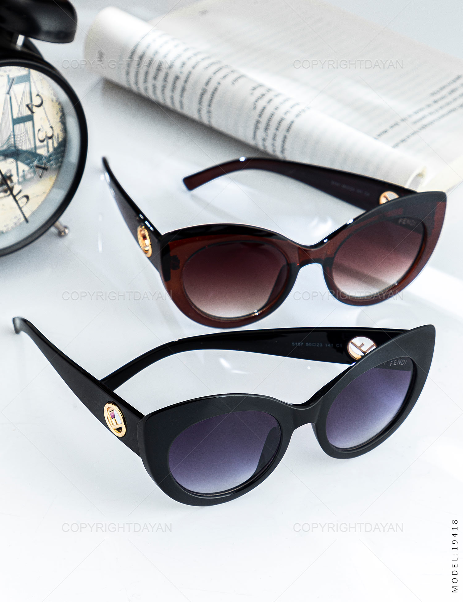 عینک آفتابی زنانه Fendi مدل 19418