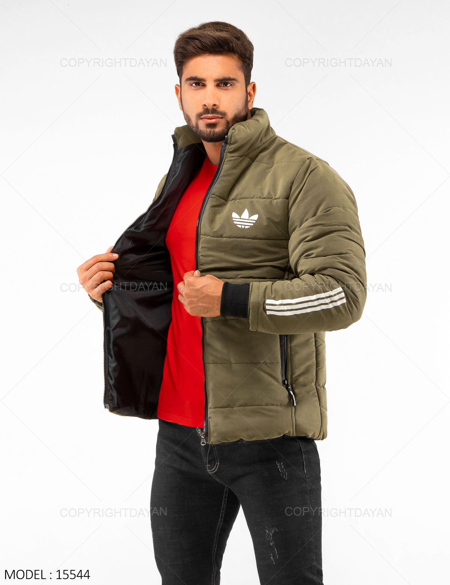 کاپشن مردانه Adidas مدل 15544