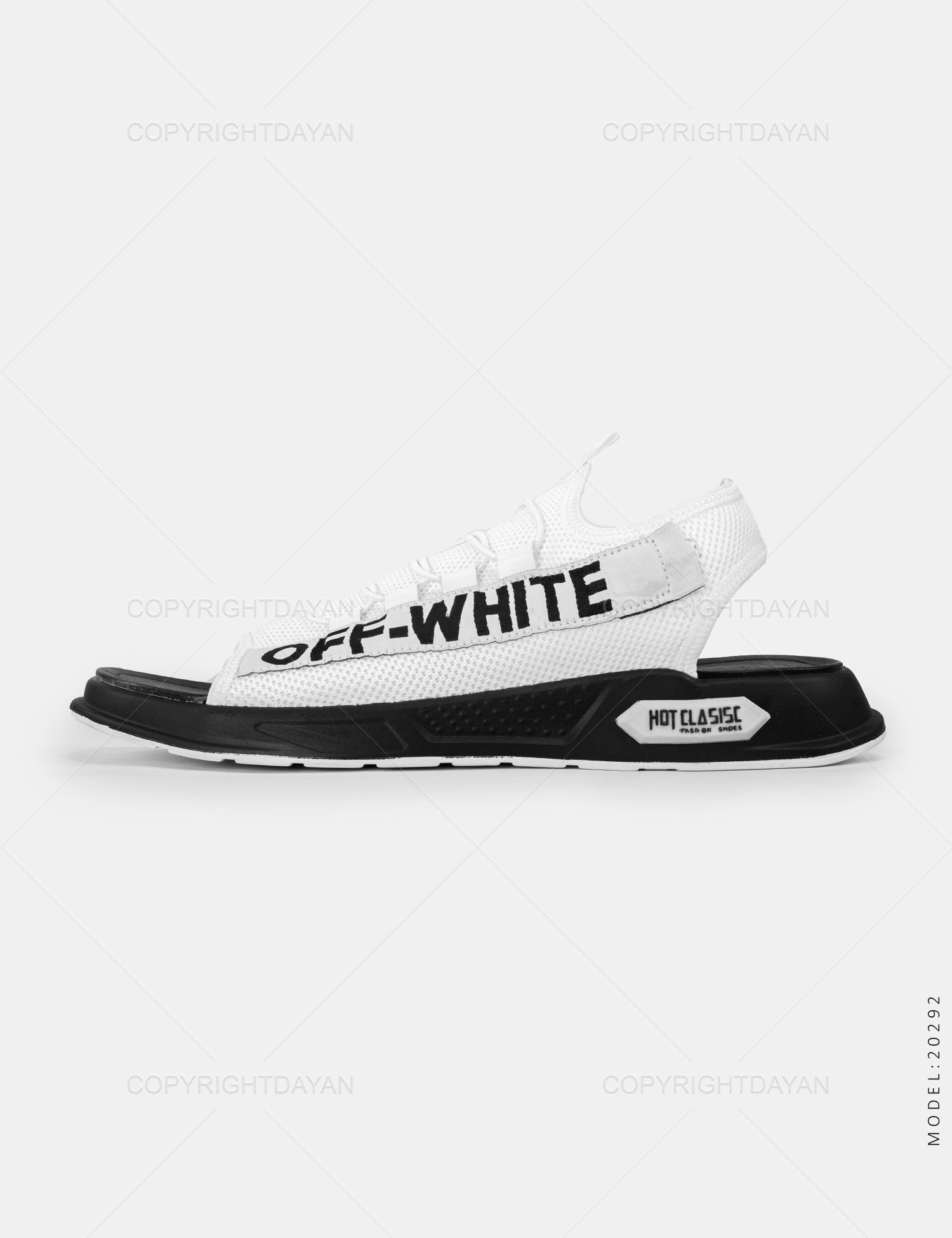 صندل Off – White مدل 20292