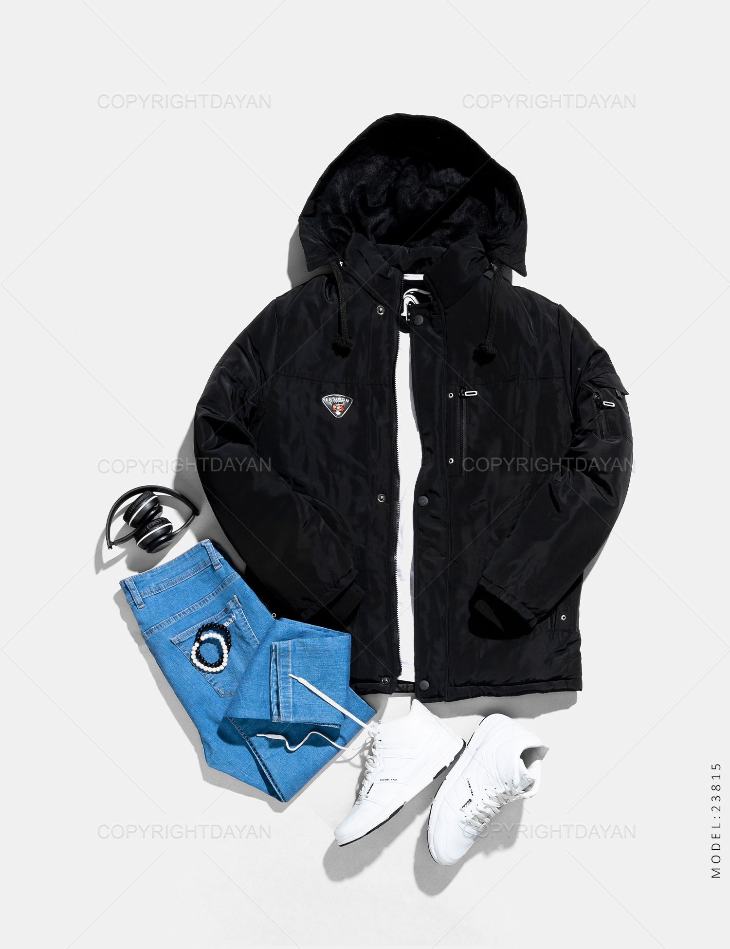 کاپشن مردانه Fashion مدل 23815