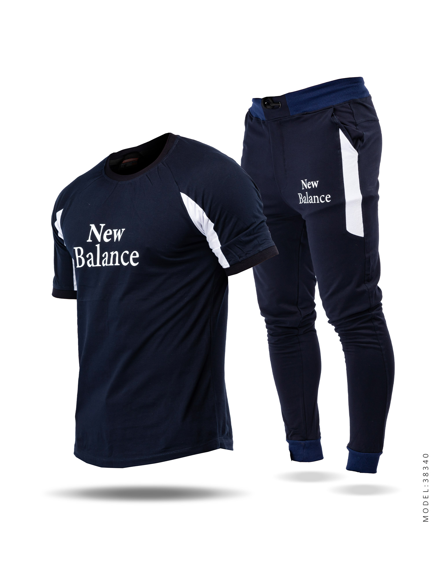 ست تیشرت شلوار مردانه New Balance مدل 38340