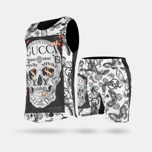 ست رکابی شلوارک مردانه Gucci مدل 29648