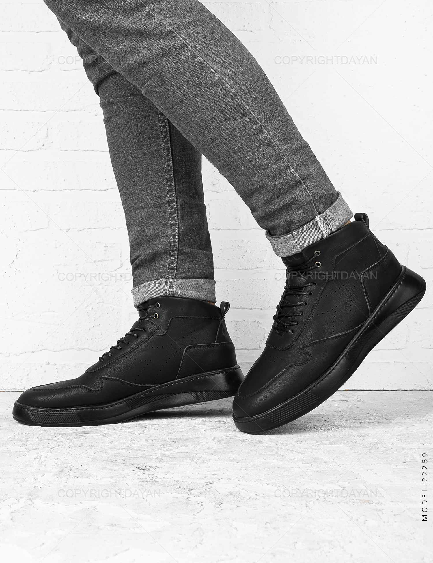 کفش ساقدار مردانه Gucci مدل 22259