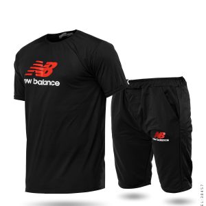 ست تیشرت شلوارک مردانه New Balance مدل 38457