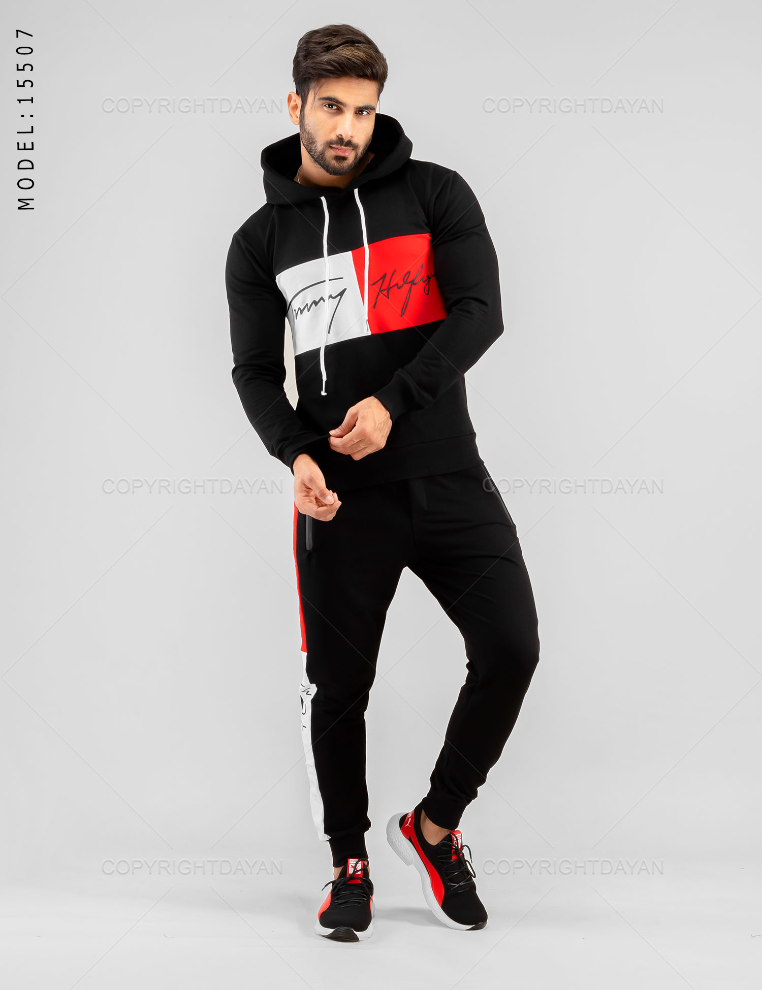 ست سویشرت شلوار مردانه Tommy مدل 15507