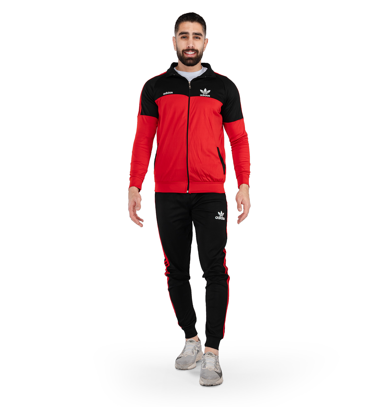 ست سویشرت شلوار مردانه آستین بلند Adidas مدل 42147