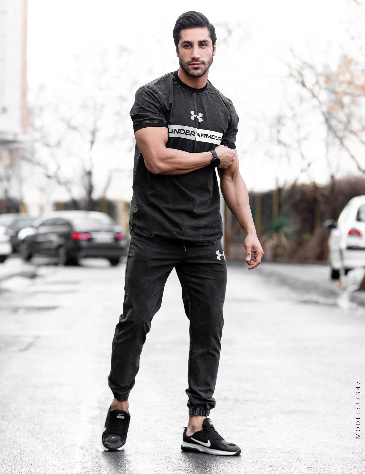 ست تیشرت شلوار اسپرت لی Under Armour مدل 37347