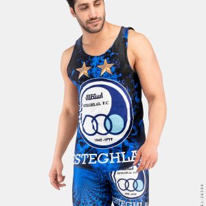 ست رکابی شلوارک مردانه Esteghlal مدل 26594