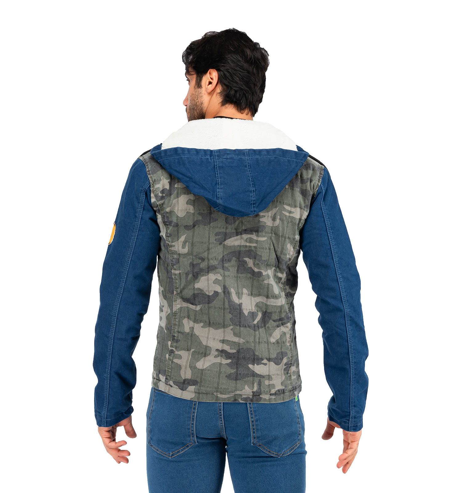 کاپشن کتان مردانه چریکی Stark مدل 40644
