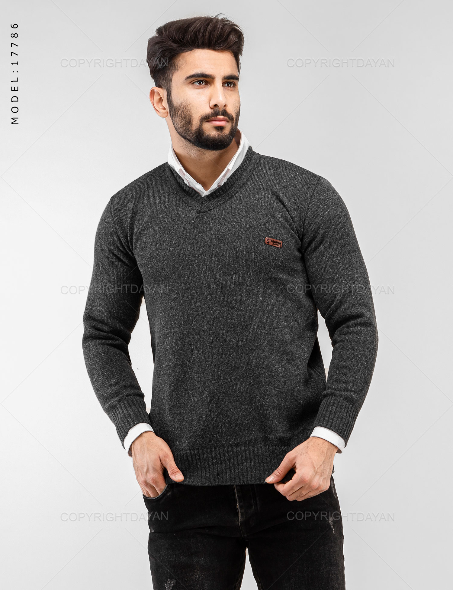 بافت مردانه Massimo dutti مدل 17786