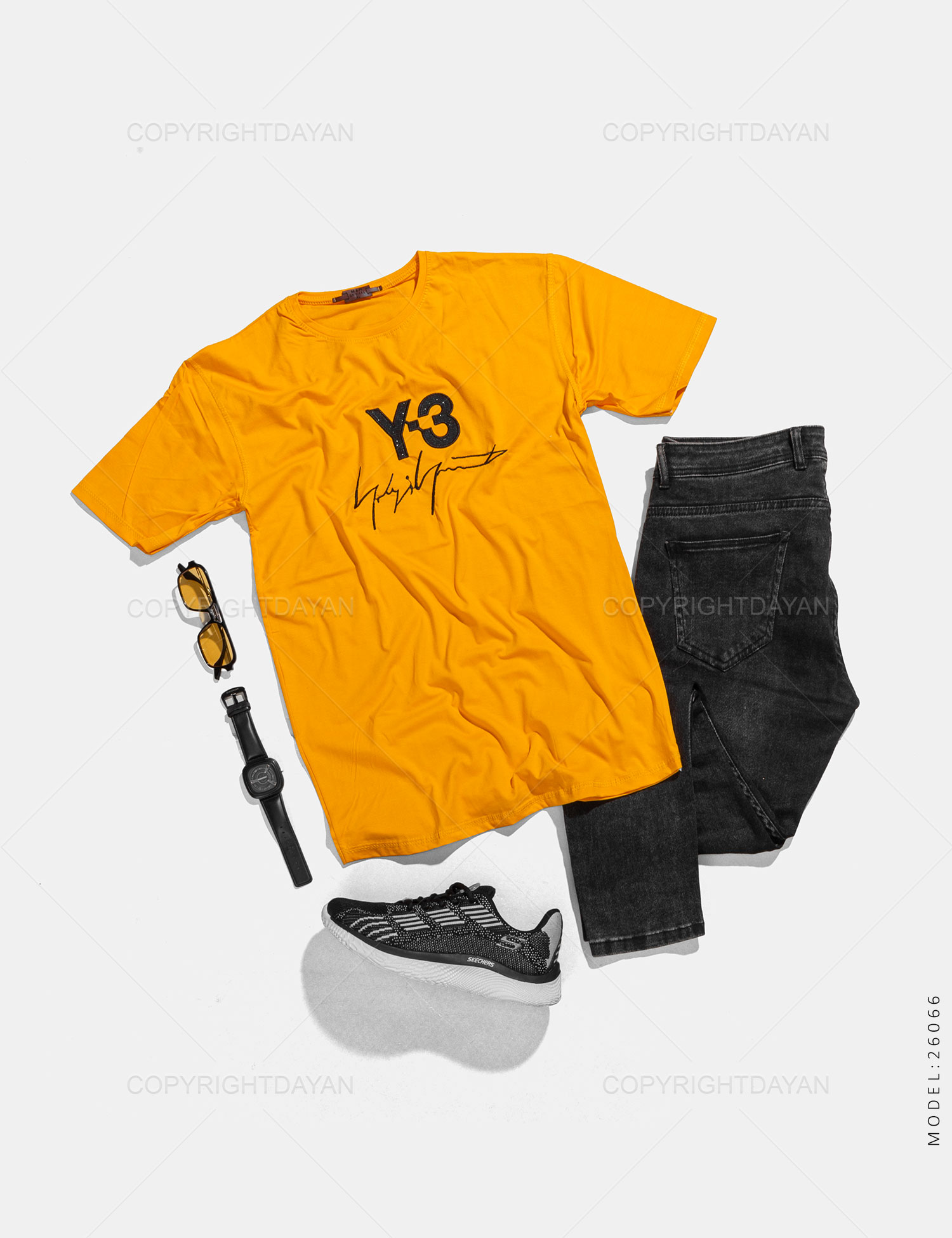 تیشرت مردانه Y – 3 مدل 26066